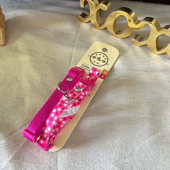 Bond & Co Other - Donating!!!2 Pink Bond & Co. Small Dog Collars